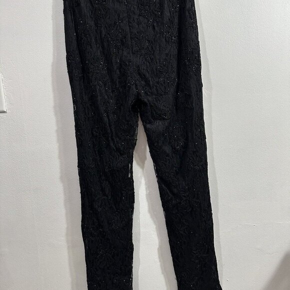 LAFAYETTE 148 Hand Beaded‎ Evening Dress Pants Size 4 - Picture 6 of 10
